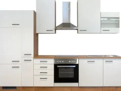 Discount Flex-Well Exclusiv Küchenzeile Vintea 270 cm Magnolia-Lancelot Oak