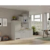 Hot Küchenzeile 1602-002 Lund 210 cm Lichtgrau glänzend-Rauchgrau Single-Küchen|Kochfelder