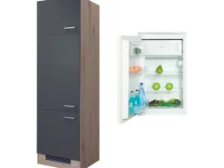 Clearance Kühlschrank-Einbauschrank Morena mit Kühlschrank EEK: E Kühlschränke