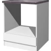 Discount Flex-Well Küchen-Herdumbauschrank mit Arbeitsplatte Lucca 60 cm Herde|Küchenschränke