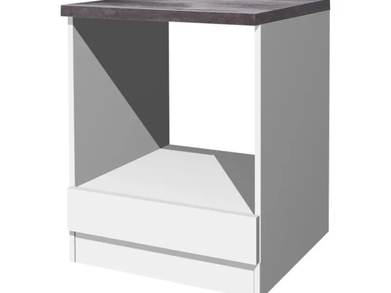 Discount Flex-Well Küchen-Herdumbauschrank mit Arbeitsplatte Lucca 60 cm Herde|Küchenschränke