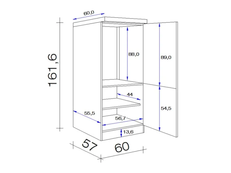 Clearance Flex-Well Küchenzeile Lara 270 cm Anthrazit San Remo Eiche hell Winkelküchen|Einbauküchen