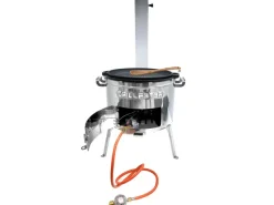 Online Utschak Set MultiFlame mit Kazan 12L und Grilldeckel aus Gusseisen Pfannen