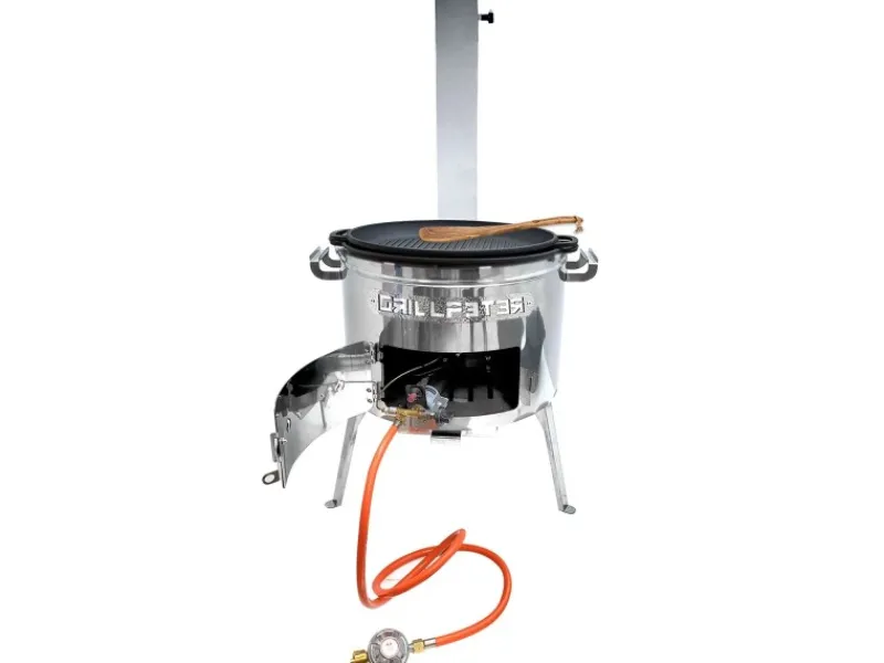 Online Utschak Set MultiFlame mit Kazan 12L und Grilldeckel aus Gusseisen Pfannen