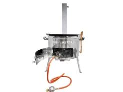 Best Utschak Set MultiFlame mit Kazan 12L Pfanne-Deckel Pfannen