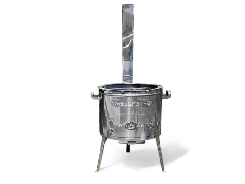 Best Utschak Set MultiFlame mit Kazan 12L Pfanne-Deckel Pfannen