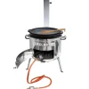 Discount Grillpeter Utschak Set MultiFlame mit18l Kazan und Pfanne-Deckel aus Gusseisen