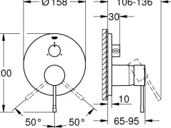 Einhandbatterie Essence Einhebelmischer