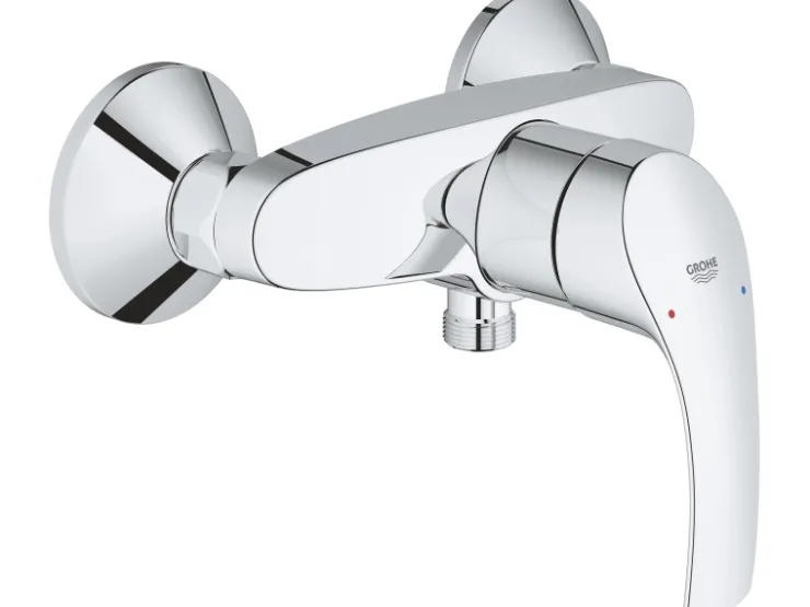 Grohe Einhebelmischer<Einhand-Brausebatterie Eurosmart Chrom