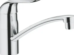 New Grohe Einhand-Spültischbatterie Euroeco Special Schwenkbereich 140° Chrom