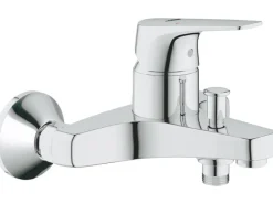 Clearance Einhand-Wannenbatterie BauFlow Chrom Einhebelmischer