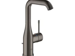Grohe Einhebelmischer<Einhand-Waschbeckenarmatur Essence L-Size Hard e Graphit
