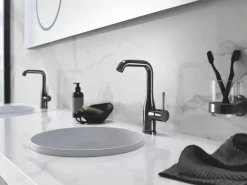 Grohe Einhebelmischer<Einhand-Waschbeckenarmatur Essence L-Size Hard e Graphit