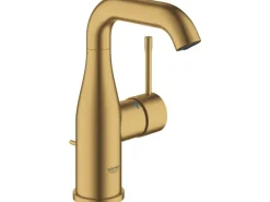Clearance Grohe Einhand-Waschbeckenarmatur Essence M-Size Cool Sunrise gebürstet Gebürstetes Gold