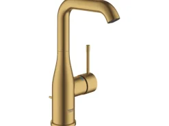 Grohe Einhebelmischer<Einhand-Waschtischbatterie Essence L-Size Cool Sunrise gebürstet
