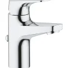Outlet Einhand-Waschtischbatterie BauFlow Chrom S-Size Einhebelmischer