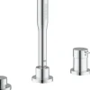 Grohe Einhebelmischer<3-Loch Einhand-Wannenkombination Essence Chrom