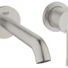 Sale Grohe 2-Loch-Waschtischbatterie Essence Supersteel