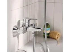 New QuickFix Badewannenarmatur Start Alira Chrom Einhebelmischer