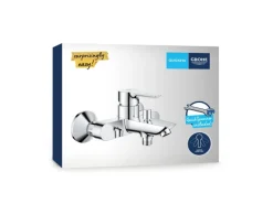 New QuickFix Badewannenarmatur Start Alira Chrom Einhebelmischer