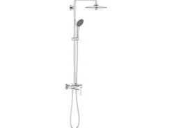New QuickFix Duschsystem Vitalio Joy 260 mit Einhandmischer Wandmontage Einhebelmischer