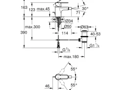 Discount Grohe QuickFix Einhand-Bidetarmatur Get