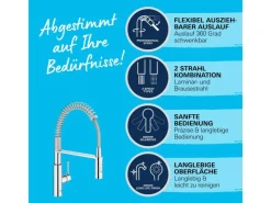 Outlet Grohe QuickFix Einhand-Spültischbatterie Get Chrom