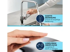 Outlet Grohe QuickFix Einhand-Spültischbatterie Get Chrom