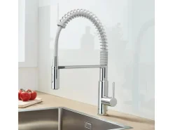 Outlet Grohe QuickFix Einhand-Spültischbatterie Get Chrom
