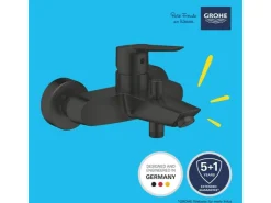 Outlet Grohe QuickFix Einhand-Wannenbatterie Start Schwarz