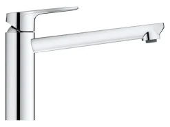 New Grohe QuickFix Einhebel-Spültischarmatur Start Edge Chrom