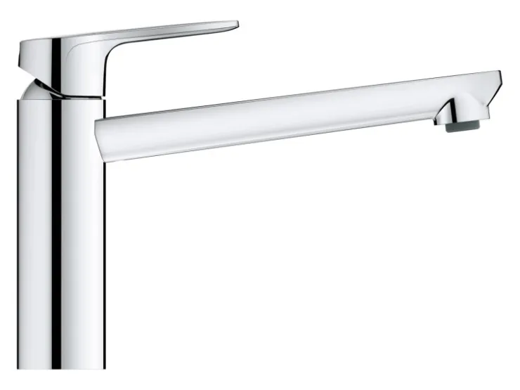 New Grohe QuickFix Einhebel-Spültischarmatur Start Edge Chrom