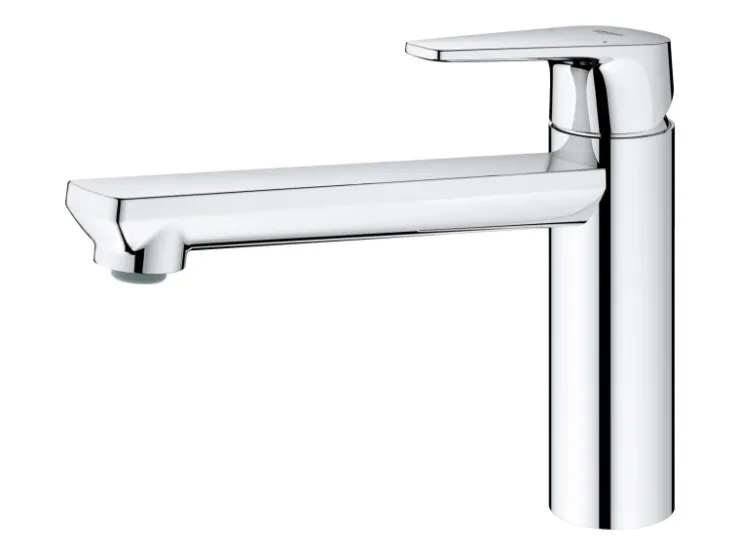 New Grohe QuickFix Einhebel-Spültischarmatur Start Edge Chrom