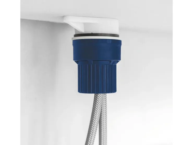 New Grohe QuickFix Einhebel-Spültischarmatur Start Edge Chrom