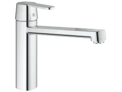 Grohe Einbauküchen<QuickFix Küchenarmatur Get Chrom Niederdruck mit schwenkbarem Rohrauslauf