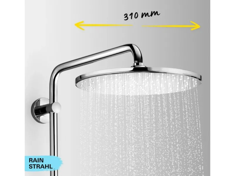 Best QuickFix Waschtischarmatur Start S-Size Push-open Ablaufgarnitur 1 1/4" Einhebelmischer