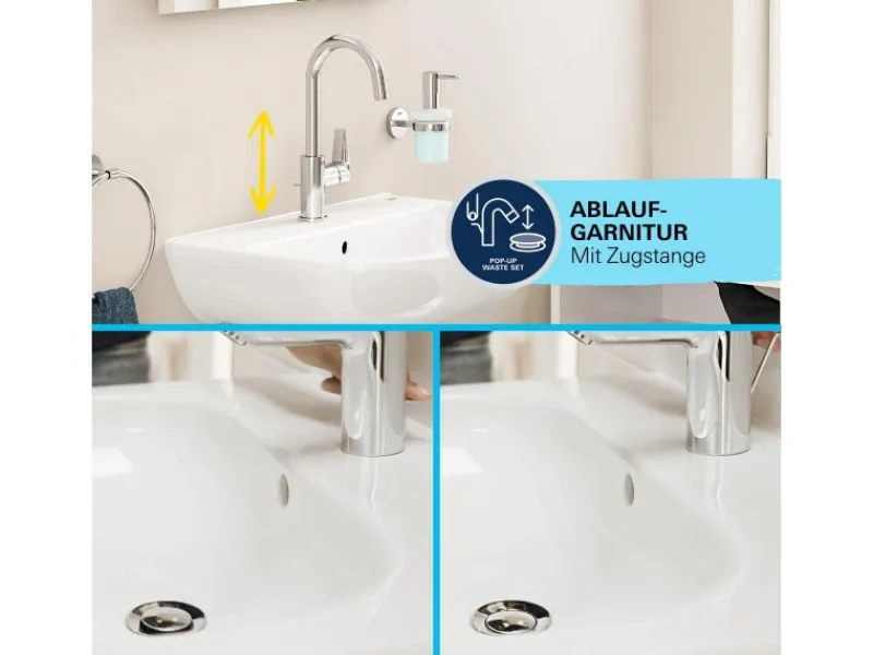 Best QuickFix Waschtischarmatur Einhebelmischer Start Alira Chrom L Einhebelmischer