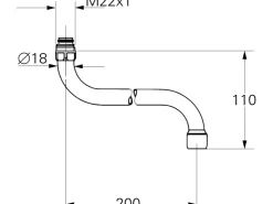 Outlet Grohe Rohrauslauf