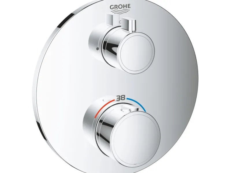 Clearance Thermostat-Brausebatterie Grohtherm Chrom Einhebelmischer