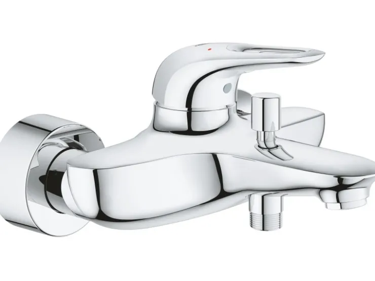 New Grohe Wannenarmatur Eurostyle Chrom