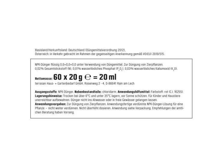 Clearance GROW by OBI Orchideen-Vitalkur, 20 ml