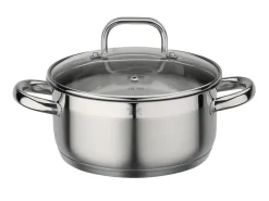 GSW Pfannen<Bratentopf FOGO mit Glasdeckel 20Cm