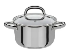 GSW Pfannen<Fleischtopf Montreal mit Glasdeckel 16Cm