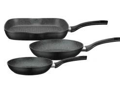 Hot Pfannen Set Gourmet Granit 3 Teilig Pfannen