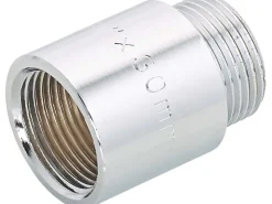 Zubehör Für Küchenarmatur|Ersatzteile Küchenarmatur<Hahnverlängerung 24,1 mm (Rp 3/4) x 26,4 mm (R 3/4) Messing Verchromt 30 mm