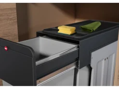 Best Einbau-Mülleimer EB-X Trio 28 l Einbauküchen|Küchenschränke