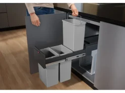 Sale Hailo Einbau-Mülleimer EB-X Trio 30 l
