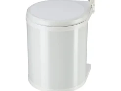 Discount Hailo Mülleimer Compact Box 15 l Stahlblech Reinweiß