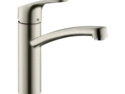 Hansgrohe Einhebelmischer<Einhebel-Küchenarmatur Focus 160 mm -Optik Edelstahl