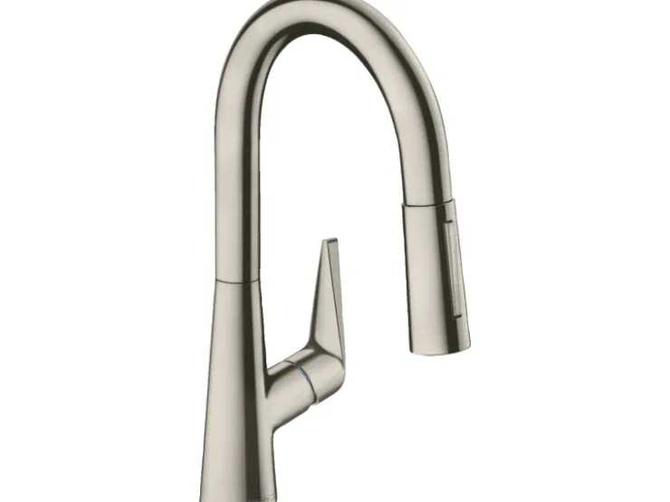 Hansgrohe Zubehör Für Küchenarmatur|Ersatzteile Küchenarmatur<Einhebel-Küchenarmatur Talis S 160 mit Ausziehbrause Finish Edelstahl